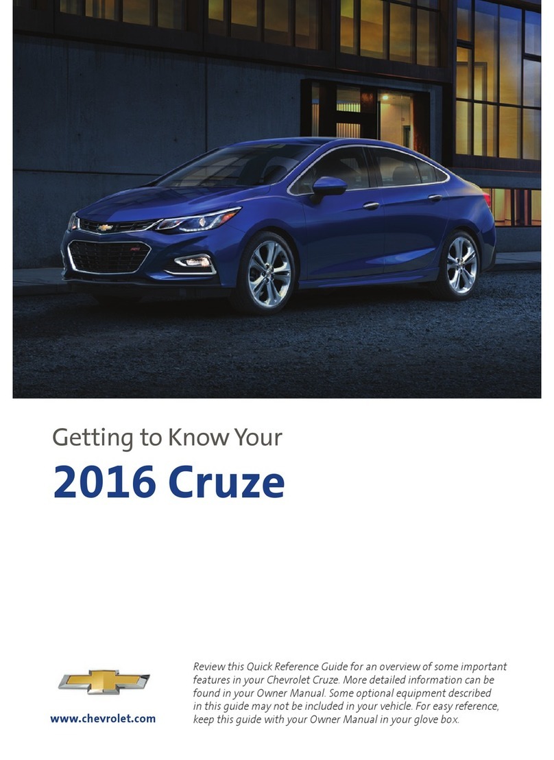 Chevrolet Cruze 2016 Getting to know