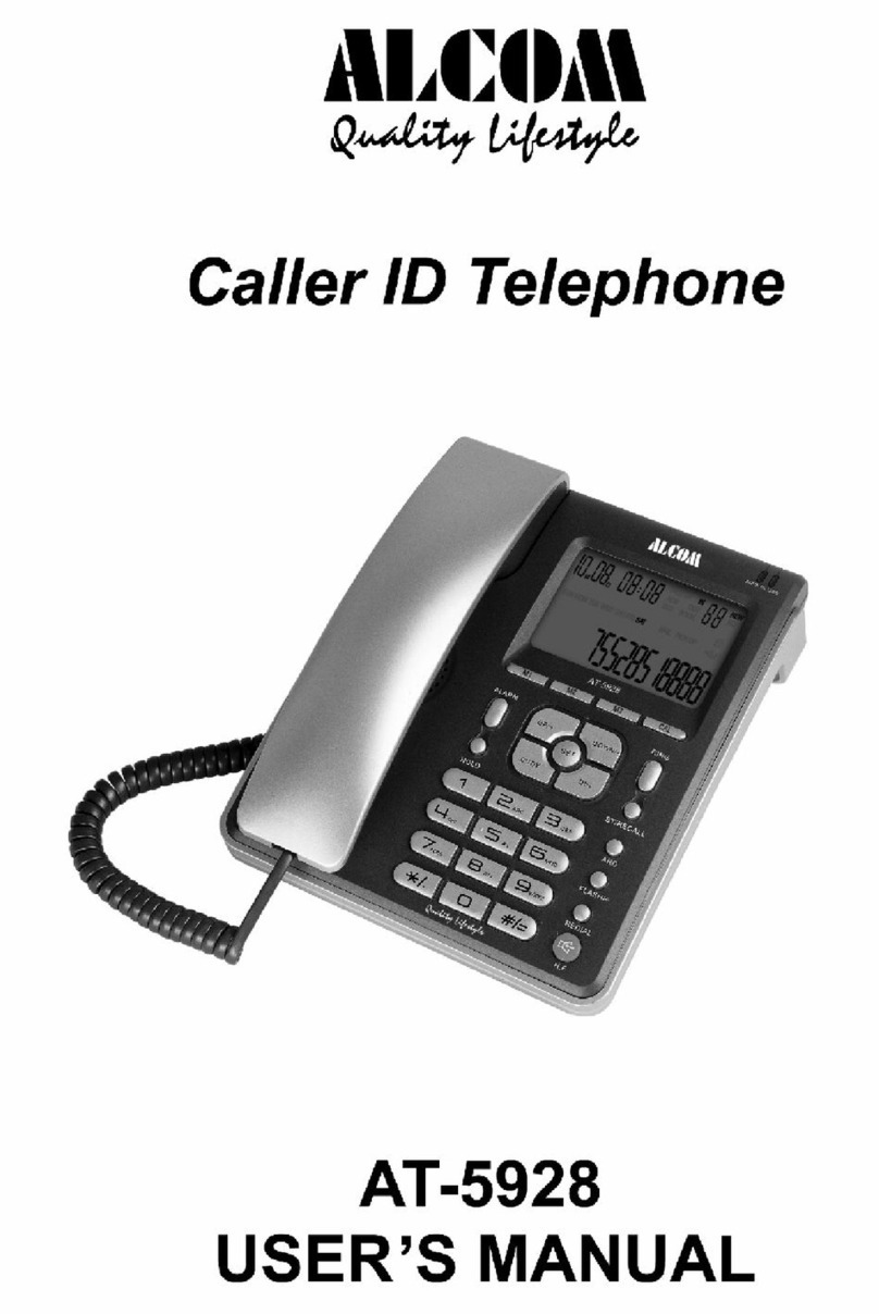 ALcom AT-5928 user manual