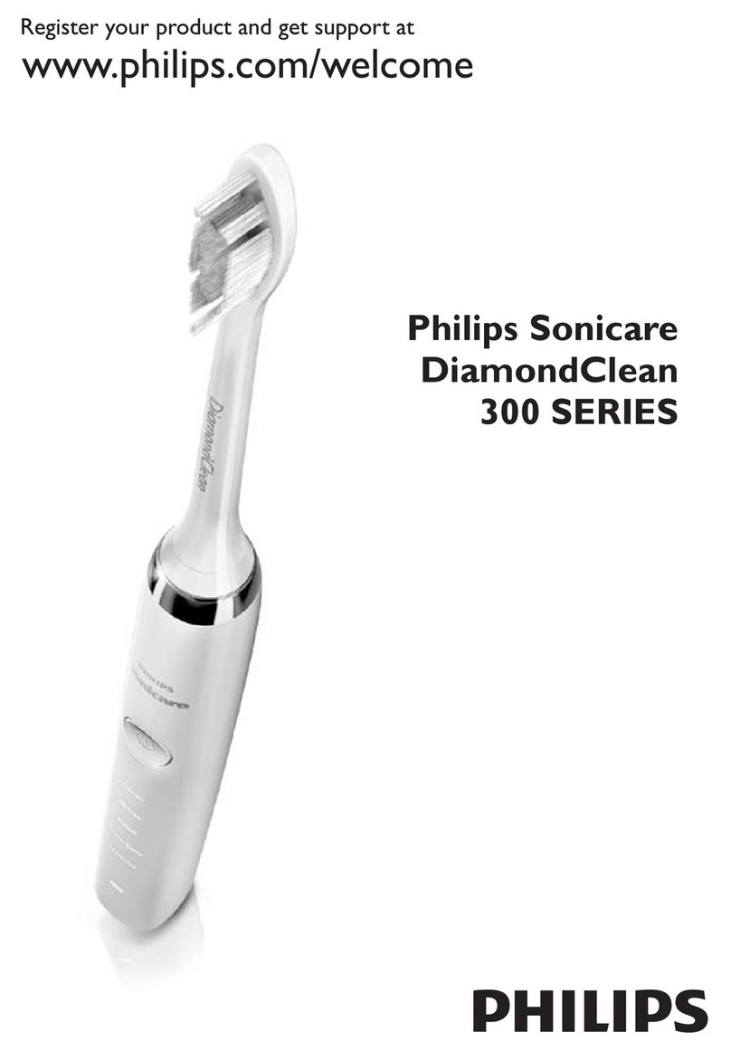Philips Sonicare DiamondClean 300 SERIES manual