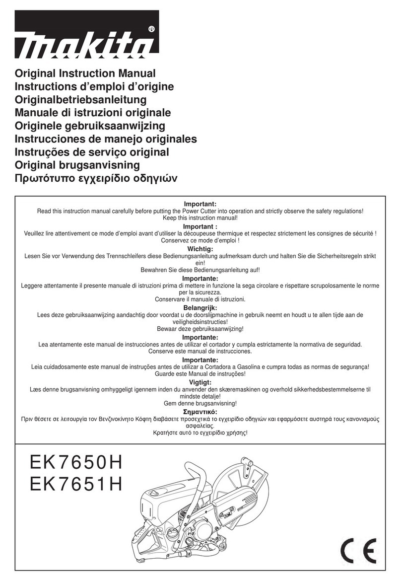 Makita EK7650H User guide