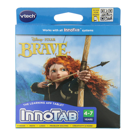 V-tech InnoTab Software - Brave User manual