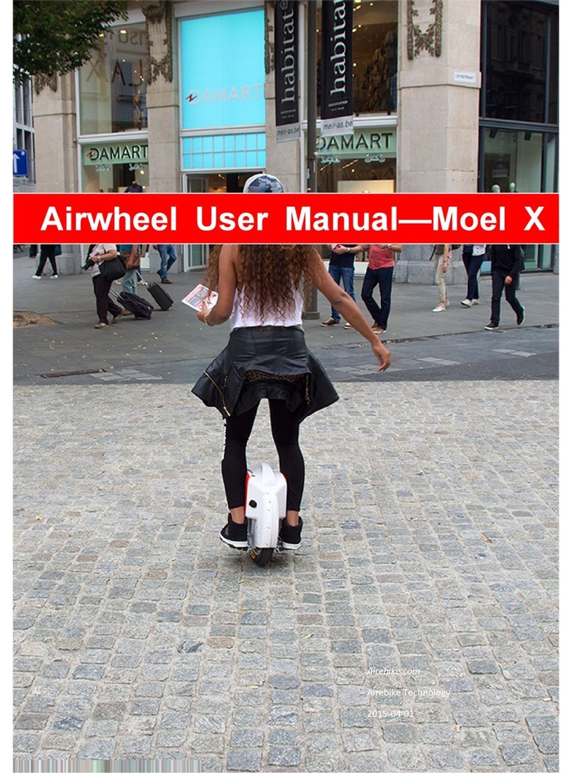 Airebike Model x User manual