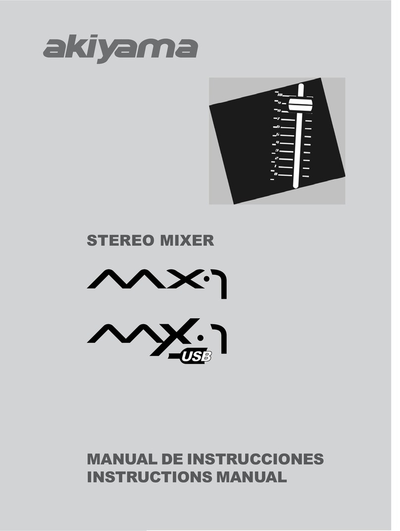 Akiyama MX1 instruction manual