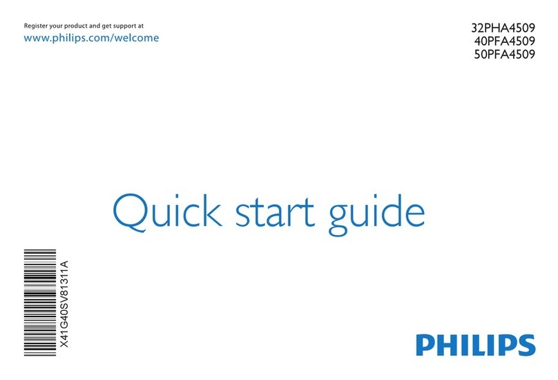 Philips 32PHA4509 User manual