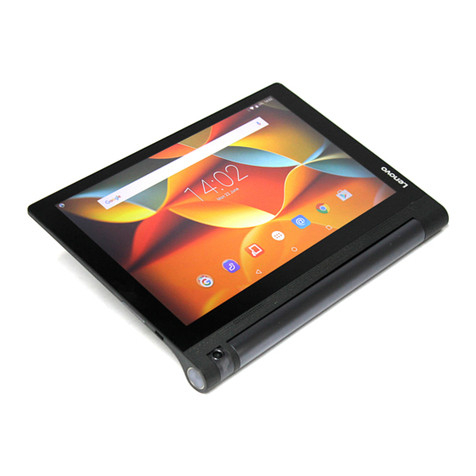 Lenovo YOGA Tab 3 10" YT3-X50F Safety, warranty & quick start guide