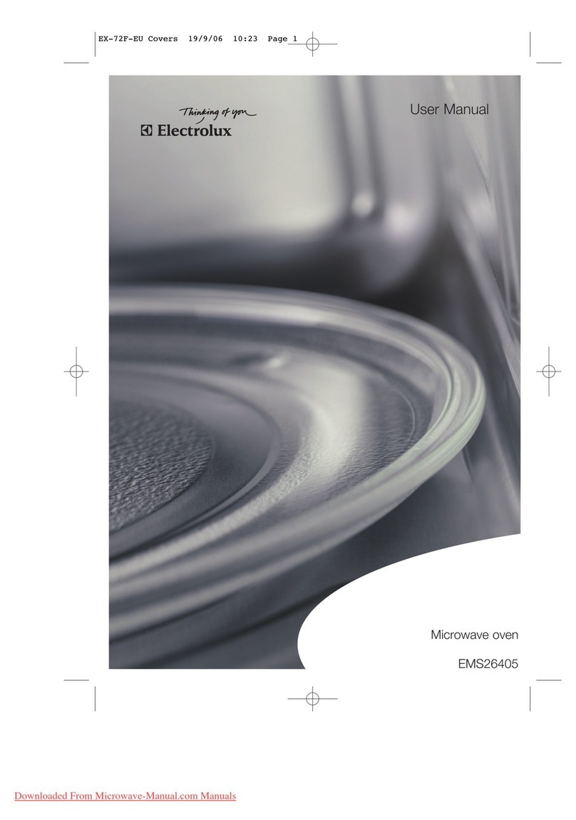 Electrolux EMS26405 User manual