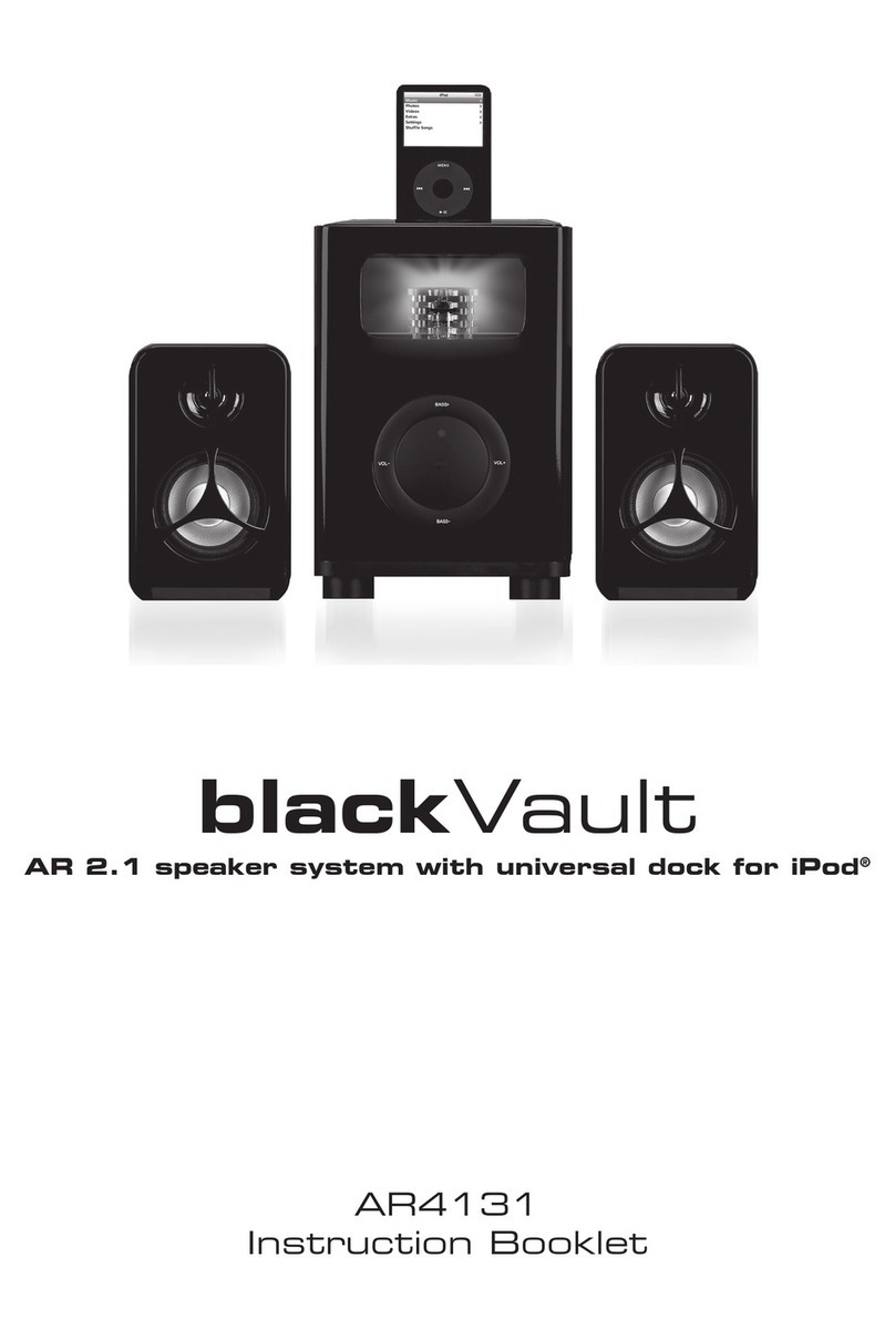 blackVault AR4131 Instruction booklet