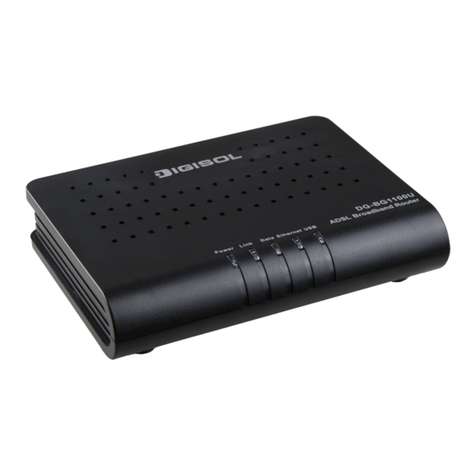 Digisol DG-BG1100U User manual Digisol DG-BG1100U User manual
