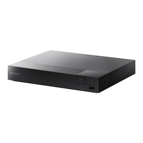 Sony BDP-S2500 operating instructions