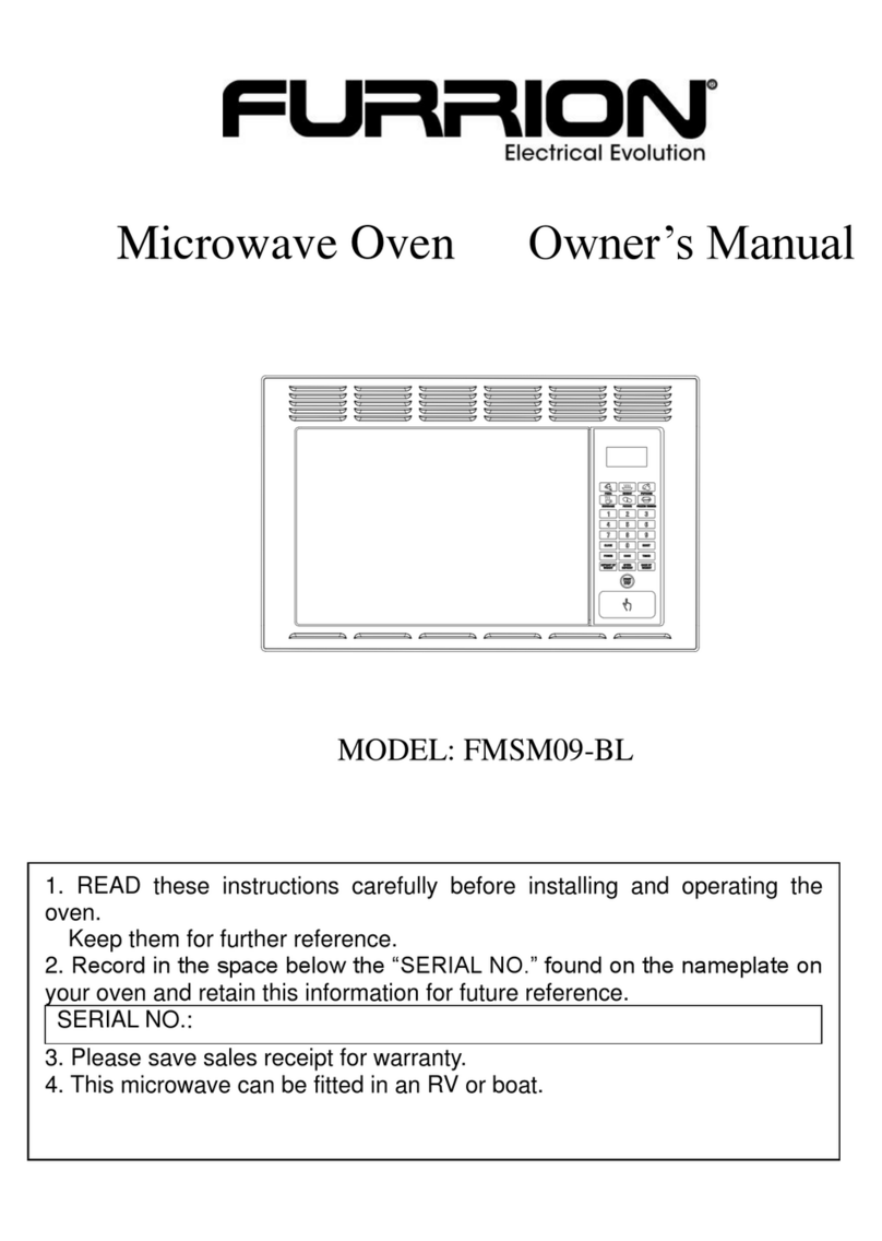 Furrion FMSM09-BL owner's manual