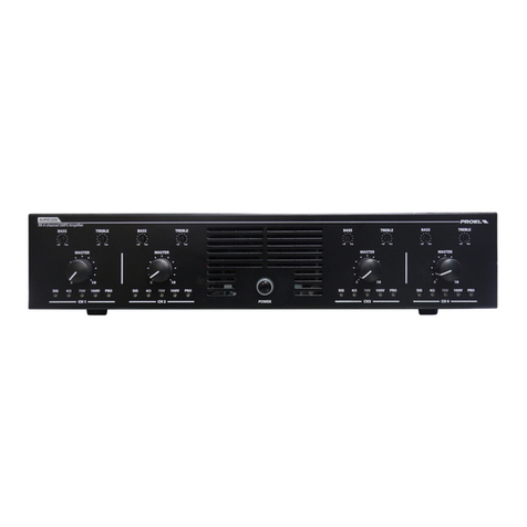 PROEL AUP4125S instruction manual