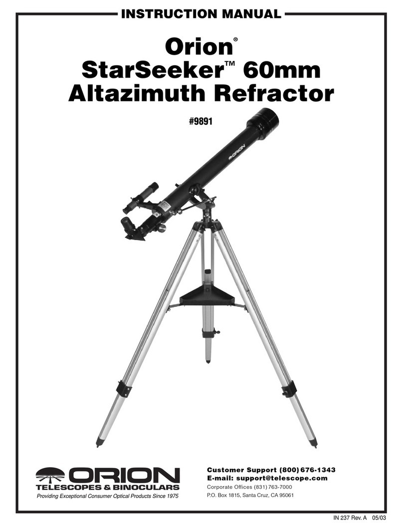 Orion StarSeeker User manual