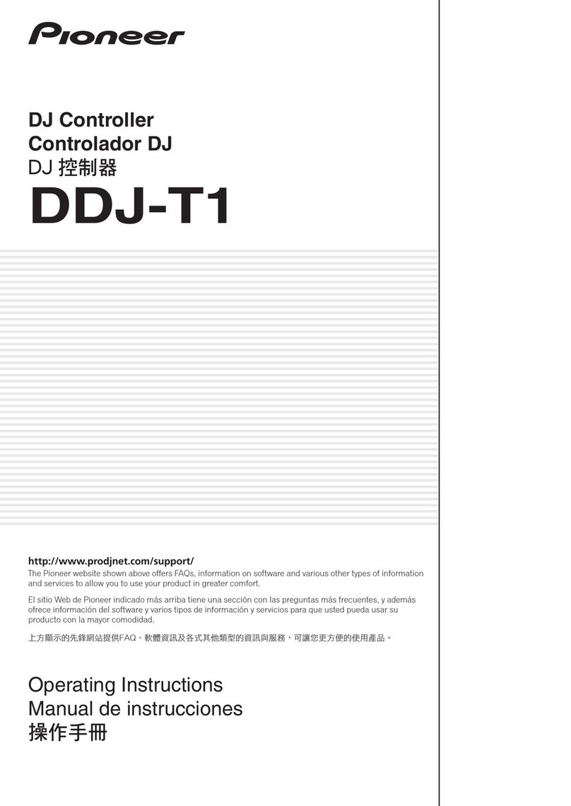 Pioneer DDJ-T1 User manual