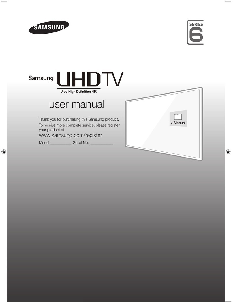 Samsung UE40JU6410 User manual