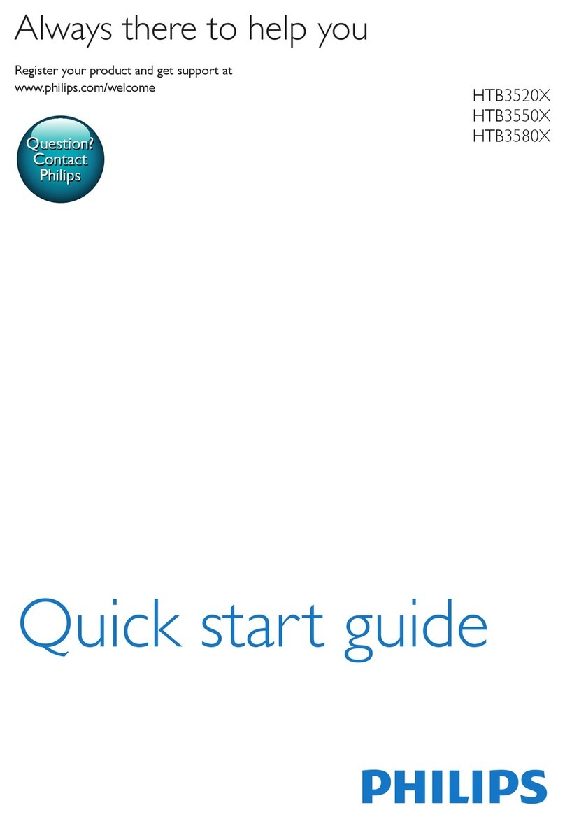 Philips HTB3520X User manual