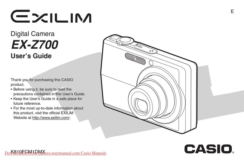 Casio EX-Z700 - EXILIM Digital Camera User manual