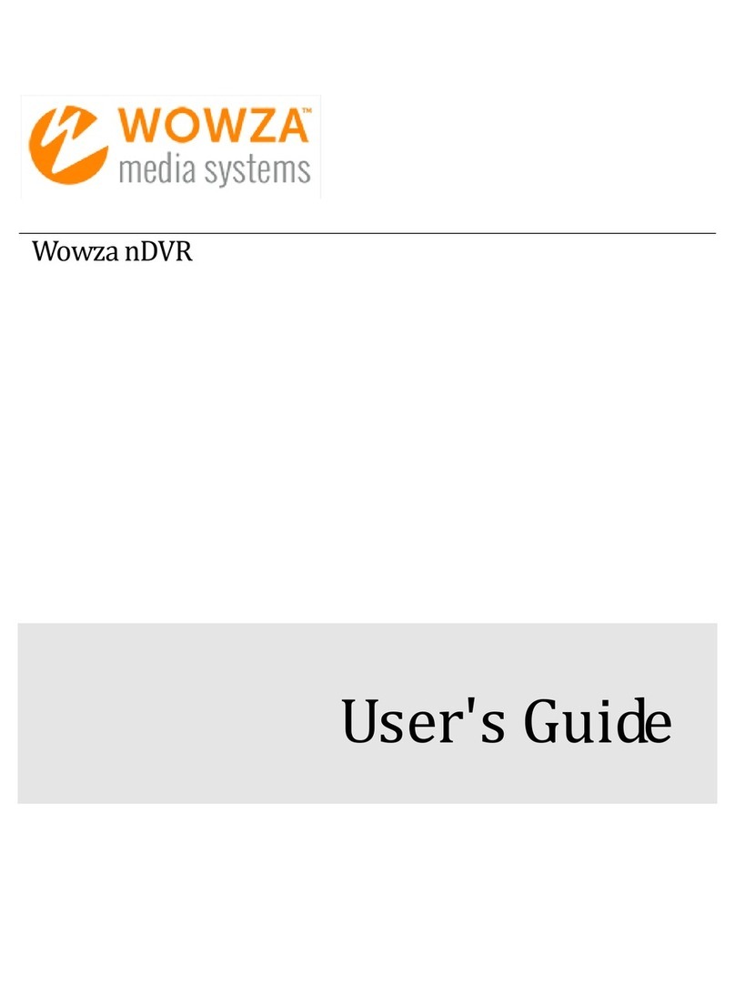 WOWZA nDVR user guide