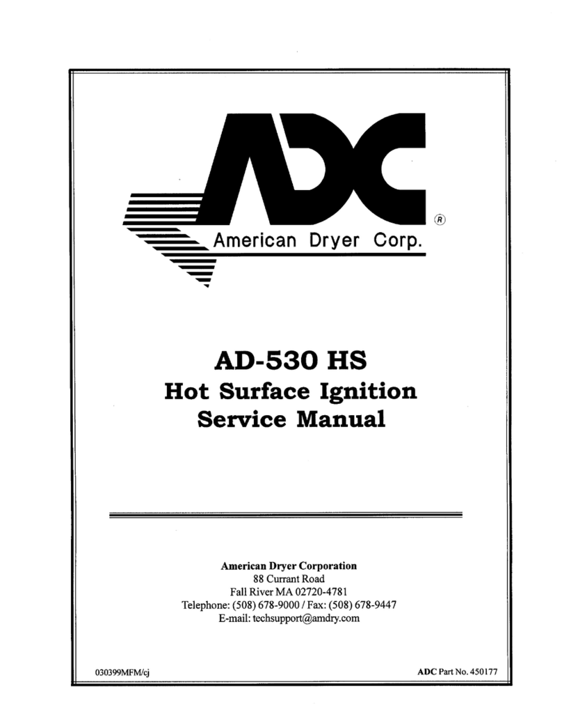ADC AD-530 HS User manual