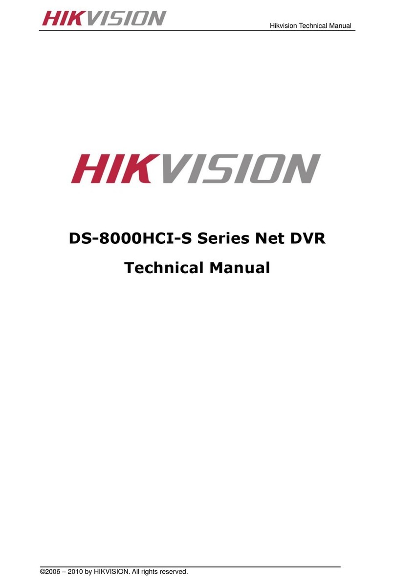 HIK VISION DS-8004HCI-S User manual