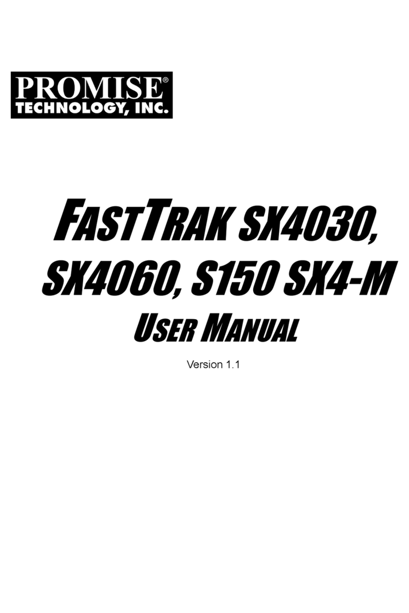 Promise FAST TRAK SX4030 User manual