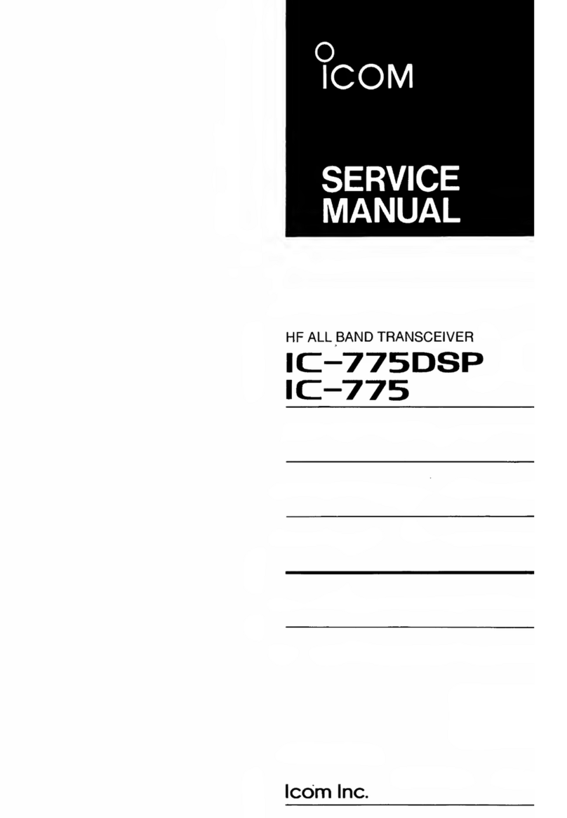 Icom IC-775 User manual