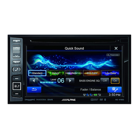 Alpine INE-W960 User manual