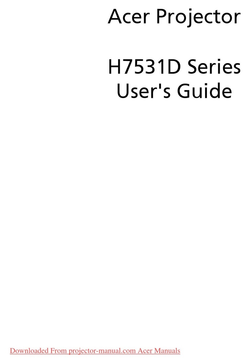 Acer H7531D Series user guide