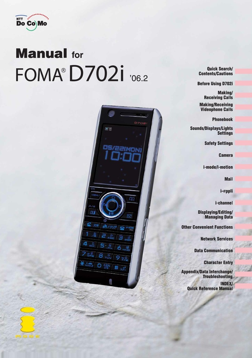Foma D702i User manual