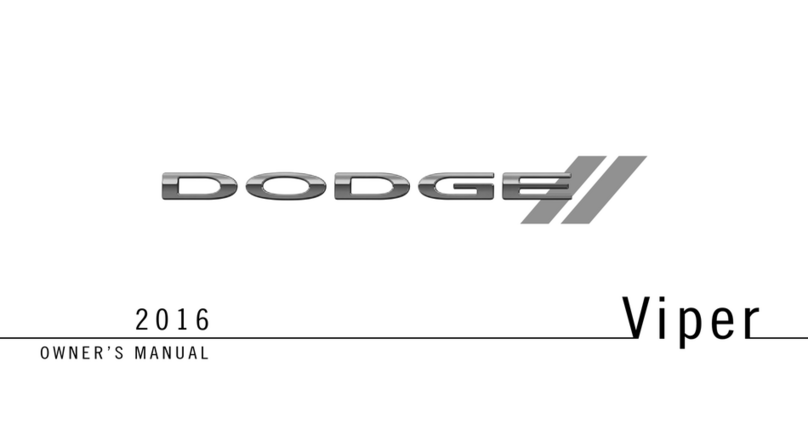 Dodge 2016 Viper SRT ACR owner's manual