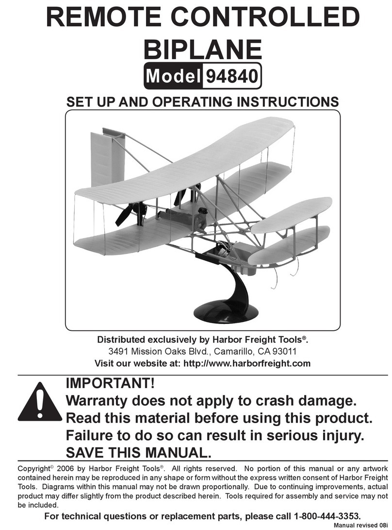 Harbor Freight Tools 94840 Installation manual