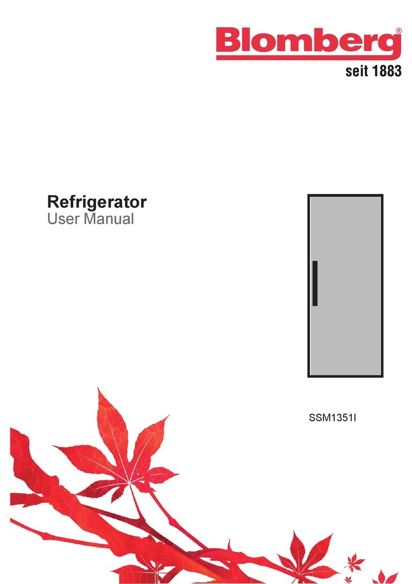 Blomberg SSM1351I user manual