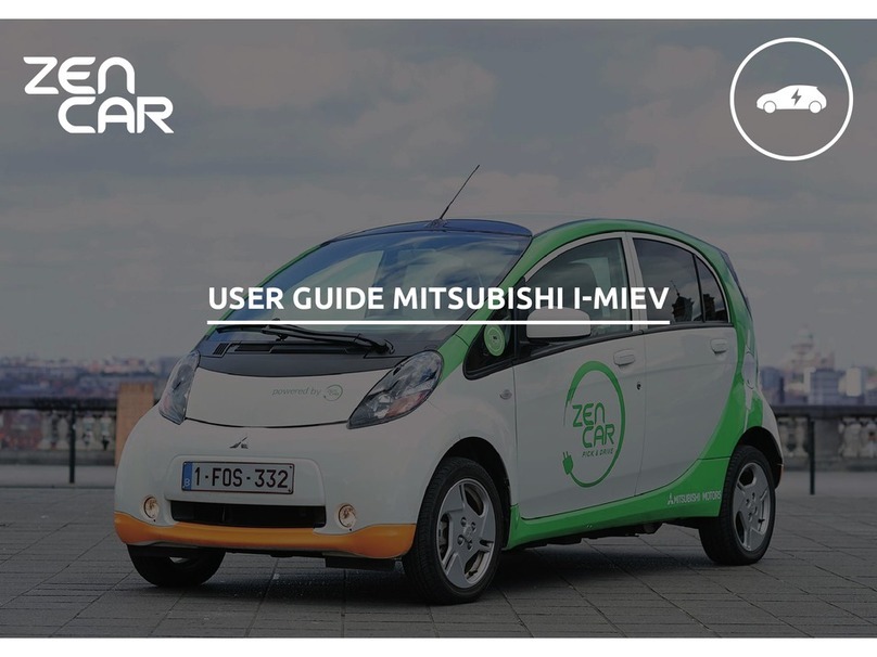 Mitsubishi i-MiEV User manual