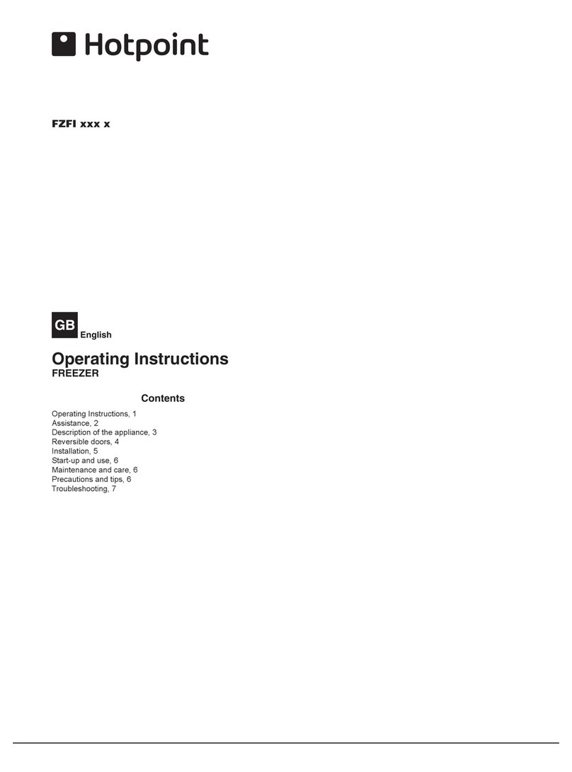 Hotpoint FZFI Series User manual