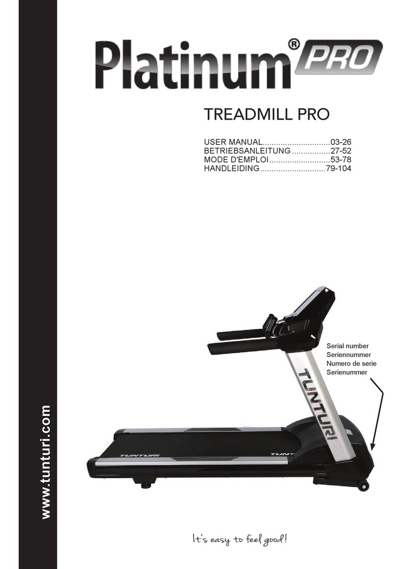 Tunturi 14PTTR2000 user manual