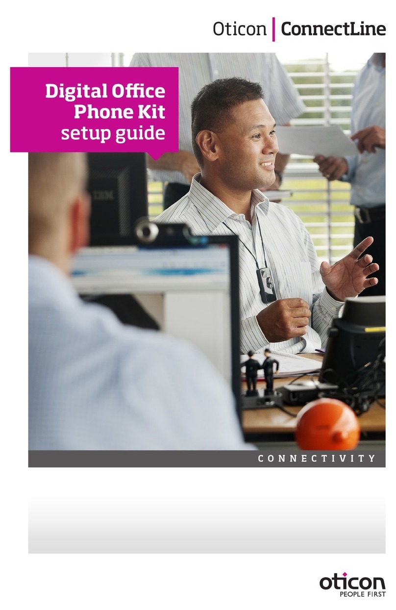 oticon ConnectLine Setup guide