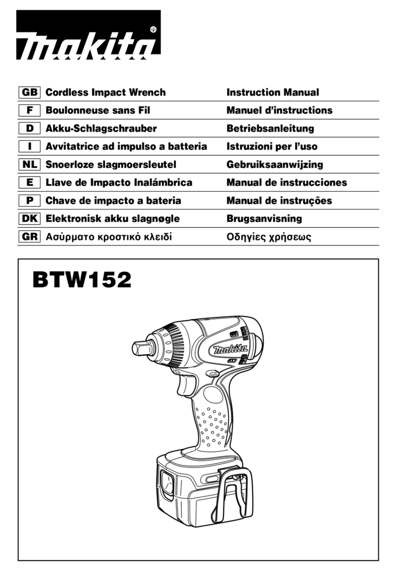 Makita BTW152 User manual