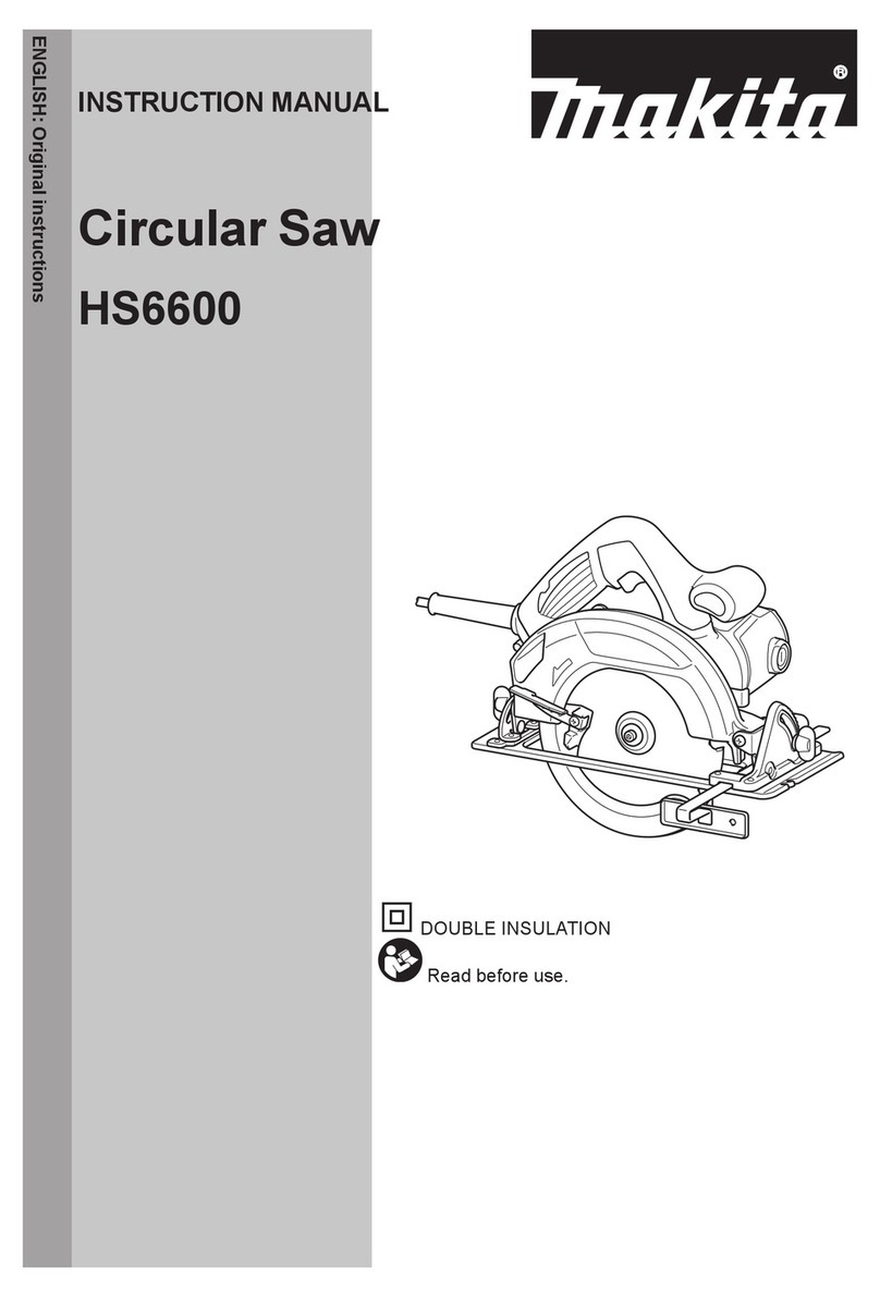 Makita HS6600 User manual