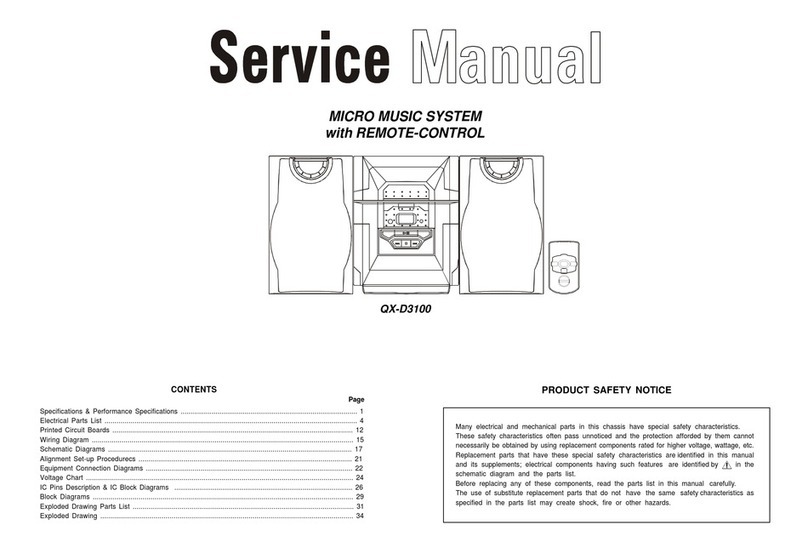 Akai QX-D3100 User manual