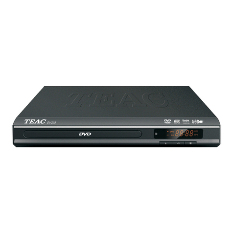 Teac DV225 User manual