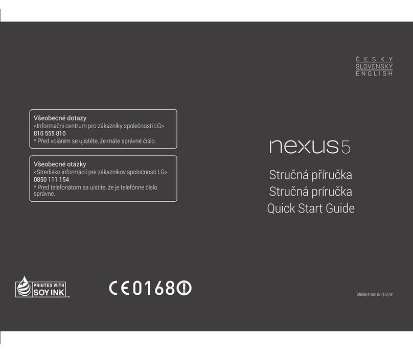 LG Nexus 5 User manual
