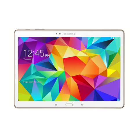 Samsung Galaxy Tab S SM-T807V User manual