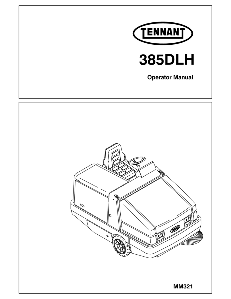 Tennant 385DLH Operator's manual
