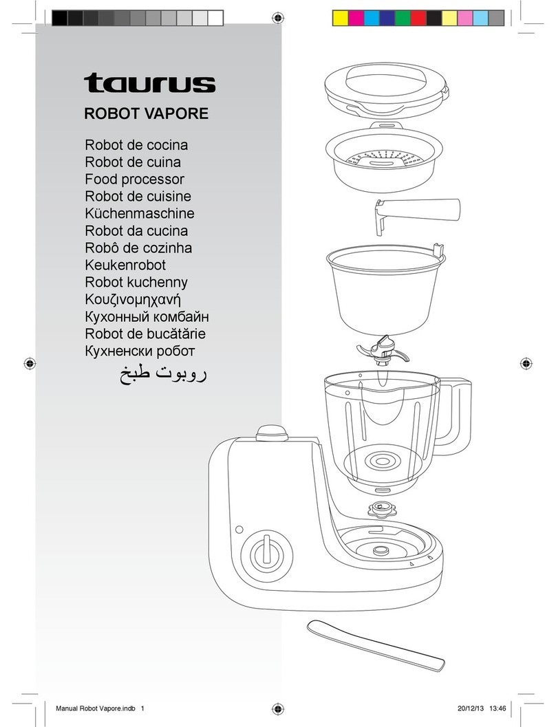 Taurus ROBOT VAPORE User manual Taurus ROBOT VAPORE User manual