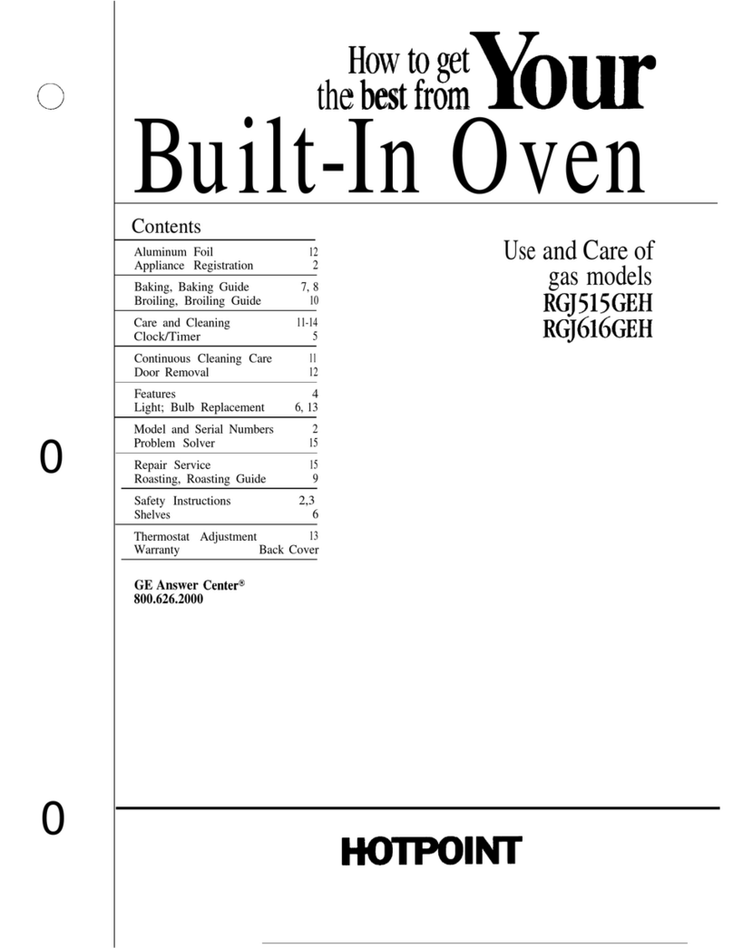 GE RGJ515GEH Installation instructions
