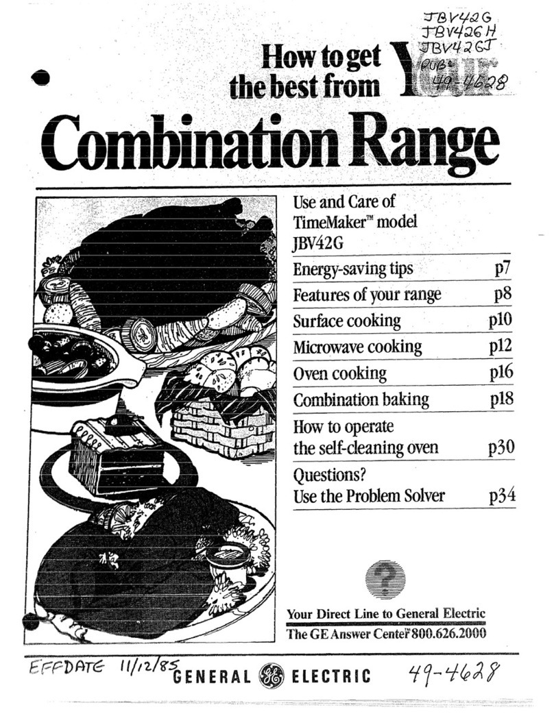 GE TimeMaker JBV42G Installation instructions