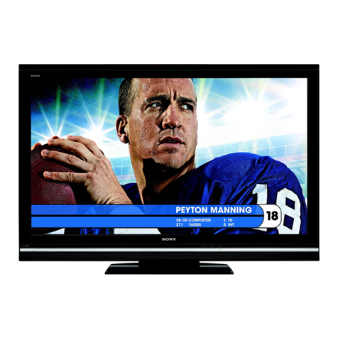 Sony BRAVIA KDL-52V5100 User manual