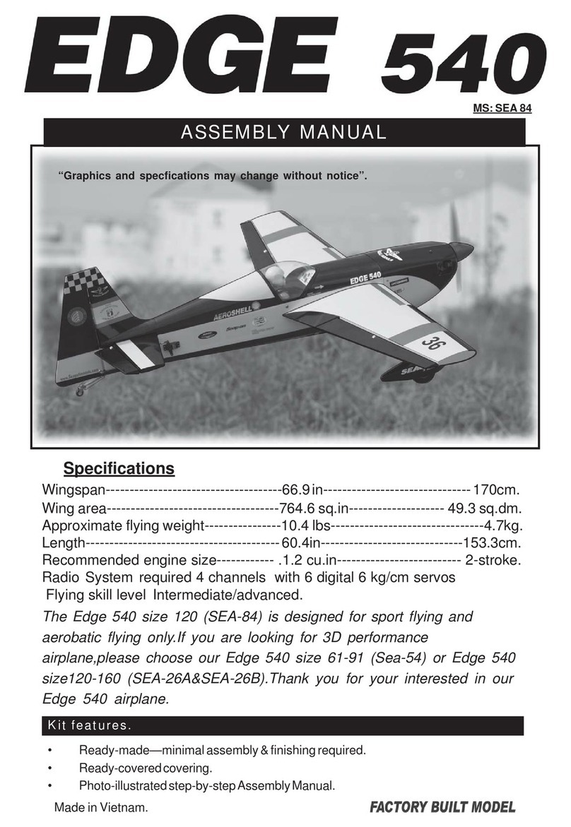 Edge 540 Assembly manual