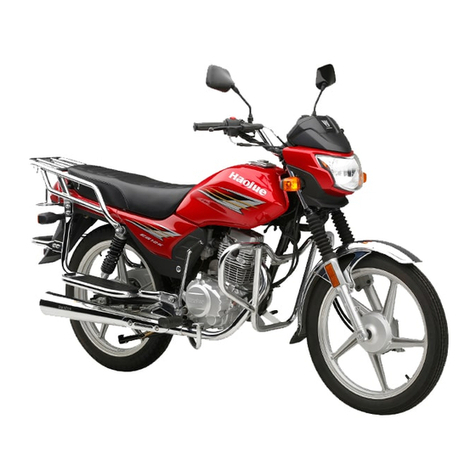 Haojue EG125 user manual