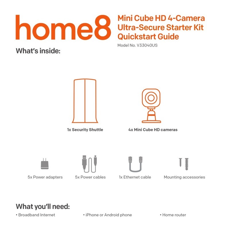 HOME8 V33040US quick start guide