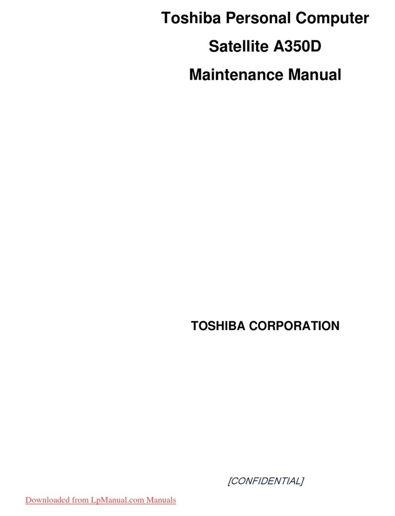 Toshiba Satellite A350D User manual